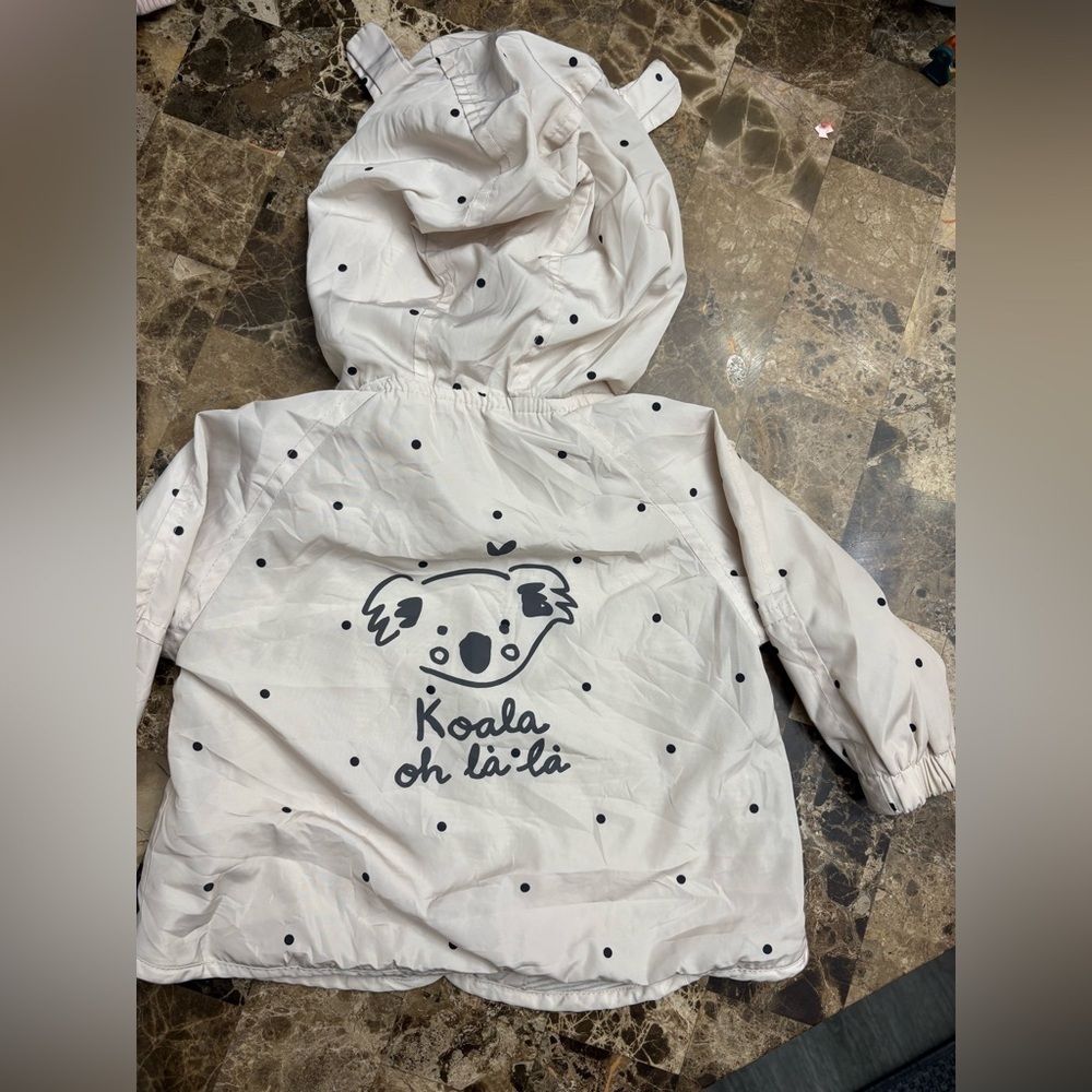 Zara jacket waterproof 3 seasons 9-12 months